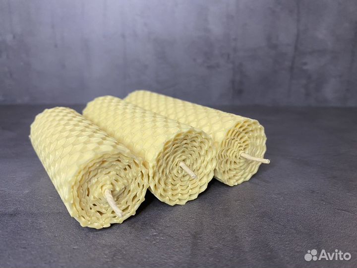 Свечи из натуральной вощины