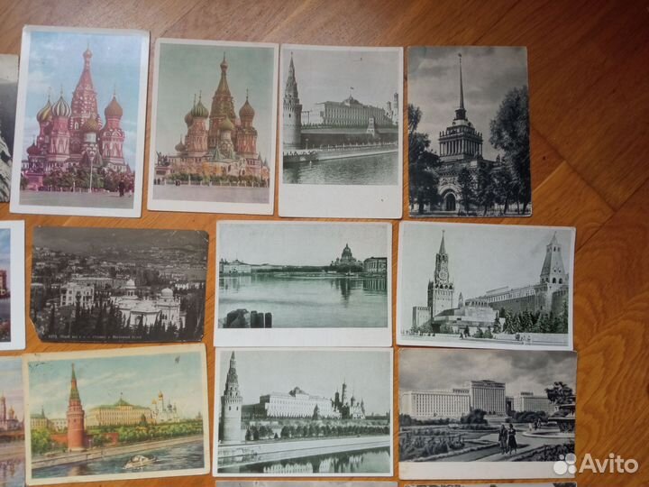 Открытки 30-60 годов СССР