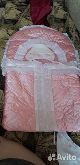 Конверт на выписку для девочки весна