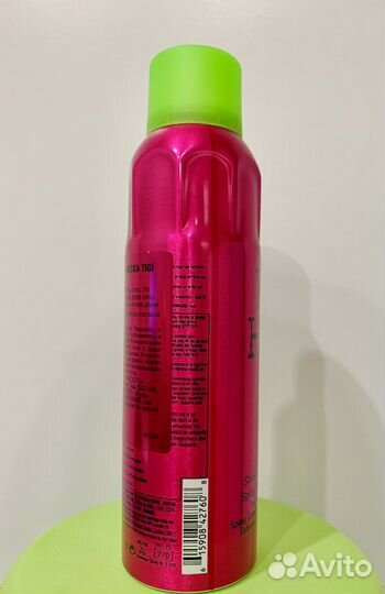 Спрей блеск для волос Tigi Bad Head