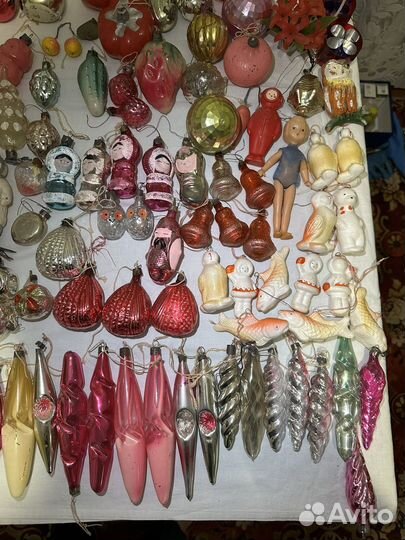 Елочные игрушки СССР