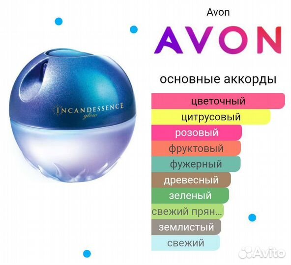 Avon Incandessence Glow парфюмерная вода