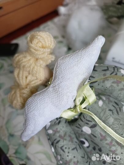 Интерьерная кукла Тильда Ангел ручной работы