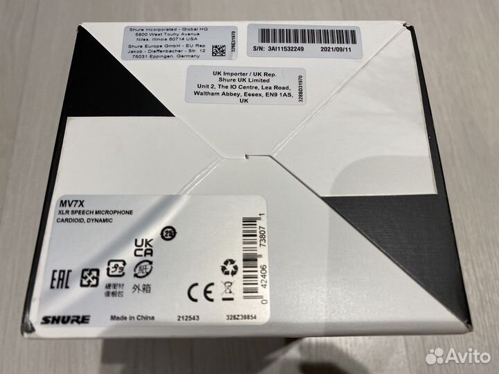 Новый микрофон Shure MV7X