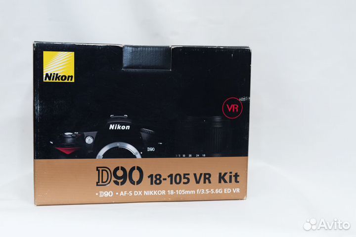 Зеркальный фотоаппарат nikon D90(kit)