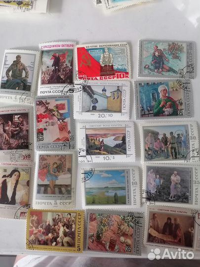 Почтовые марки разные