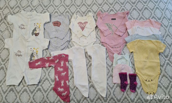 Пакет вещей для девочки 56-62