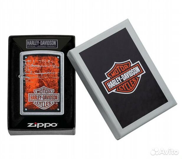 Зажигалка Zippo 49658 Harley-Davidson Оригинал