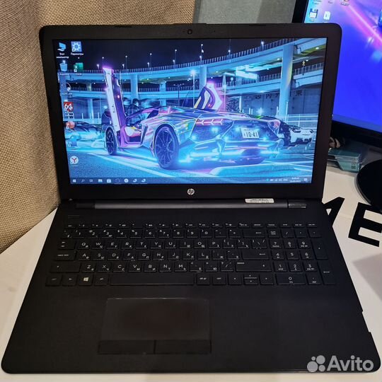 Нотбук HP RAM 12GB dual grapfhics SSD акб новый
