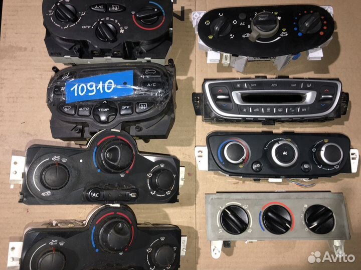 Блок управления отопителя renault peugeot