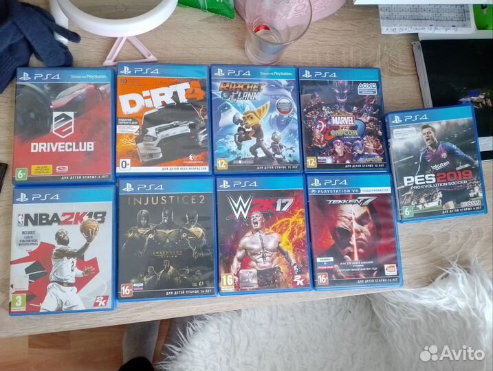 Диски для ps4