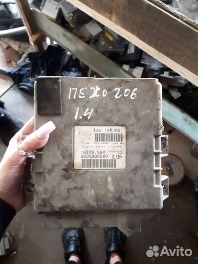 Эбу Peugeot 206 1.4
