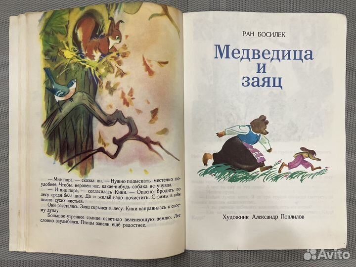 Детские книги СССР Весення прогулка Станев 1980