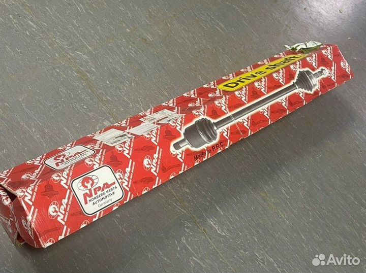 Полуось (привод) передний левый Solaris Rio