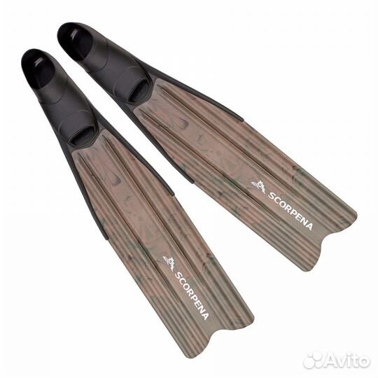 Ласты Scorpena A, коричневые