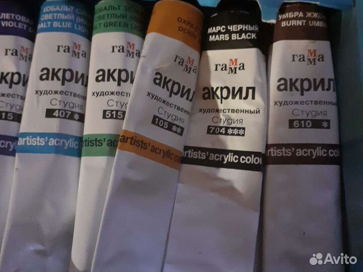Краски художественные темперные воско масляные и а