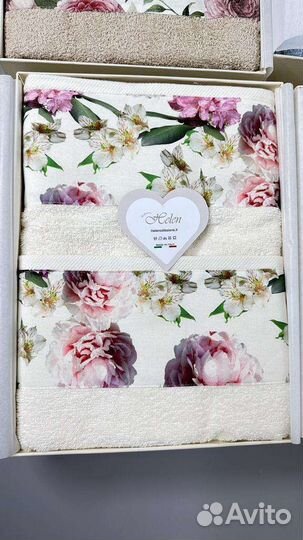 Полотенца махровые Италия наборы