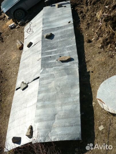 Железо листовое, оцинкованное