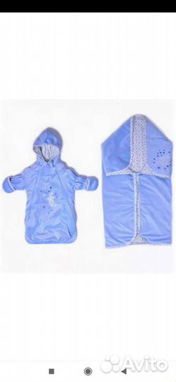 Конверт и плед