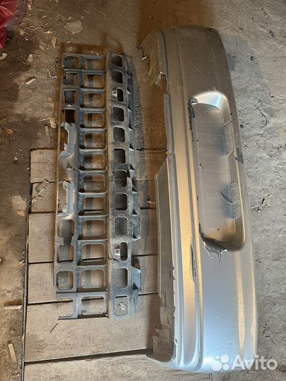 Задний бампер ваз 2112 снежная королева