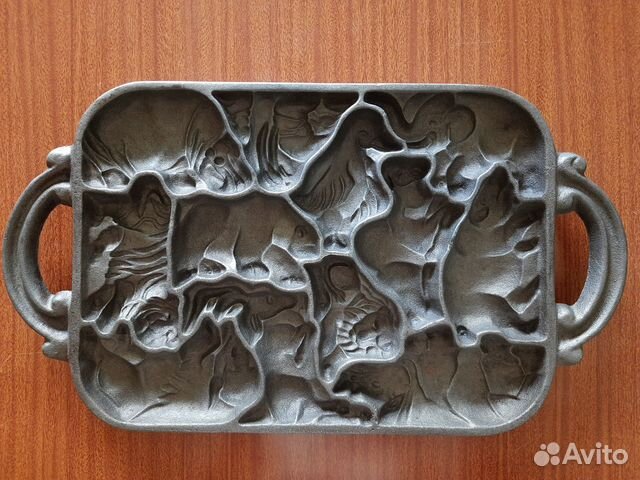 Форма для выпечки пряников, печенья (чугун)