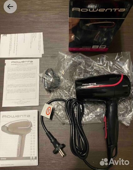 Фен rowenta новый