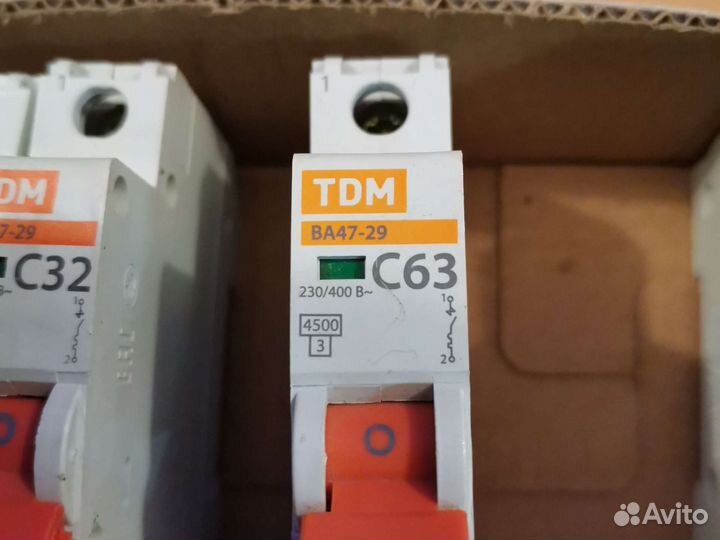 Автоматический выключатель TDM