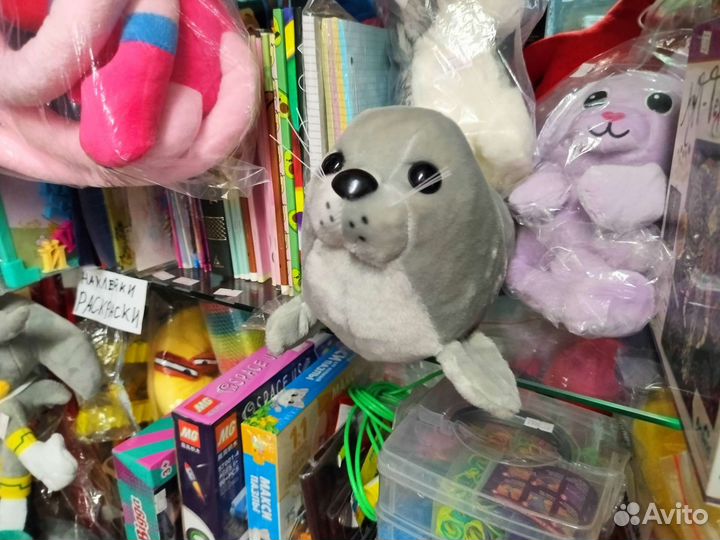 Игрушка нерпенок