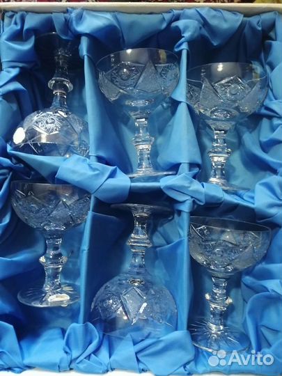 Хрустальные фужеры