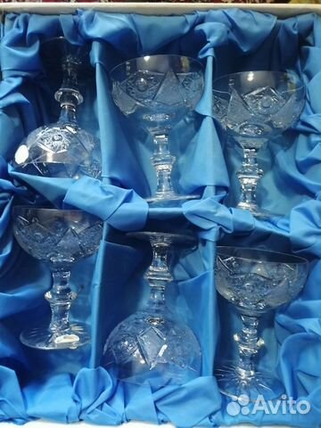 Хрустальные фужеры