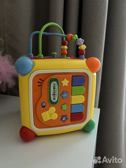 Развивающий центр Мультикуб с телефоном и пианино