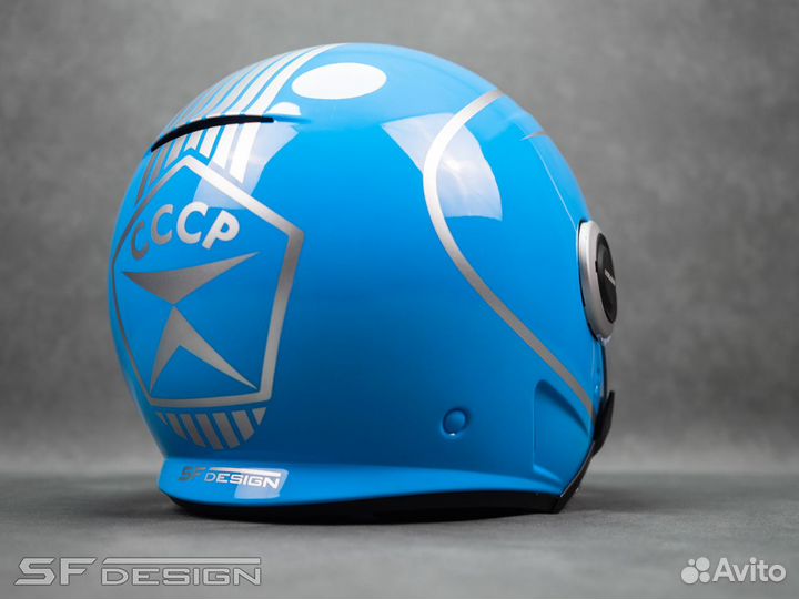 Аэрография для шлема Иж Jupiter View From Europa