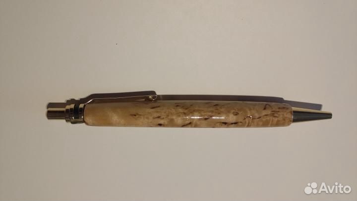 Письменный набор из карельской березы