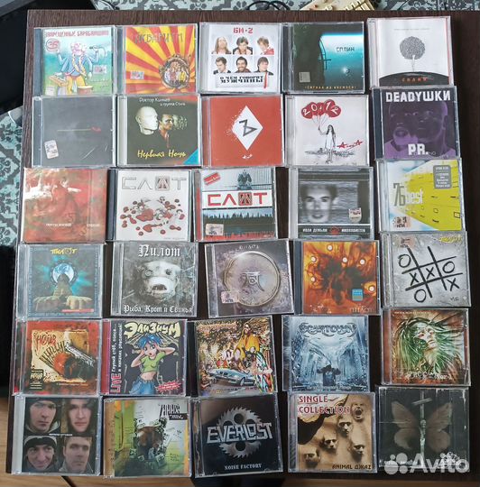 CD диски. Русский рок, альтернатива,метал