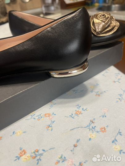 Балетки натуральная кожа Италия 39 раз
