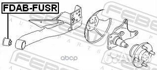 Сайлентблок задней балки 1426699 fdab-fusr Febest