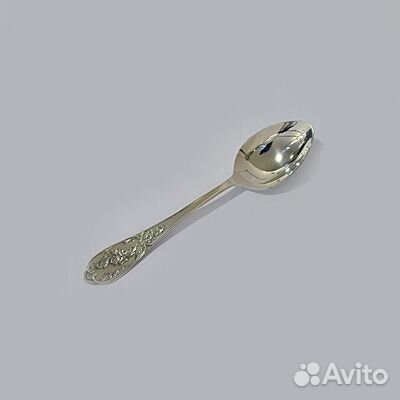 Мельхиор, посеребренные ложки, новые