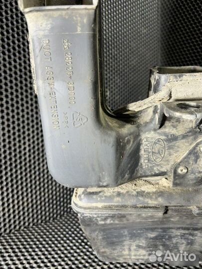 Резонатор воздушного фильтра Hyundai Sonata 4 EF