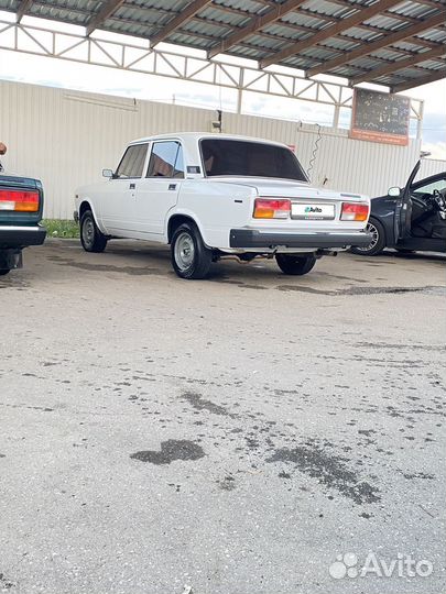 ВАЗ 2107 1.7 МТ, 2004, 84 638 км