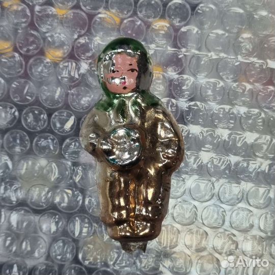 Ёлочная игрушка СССР на прищепке