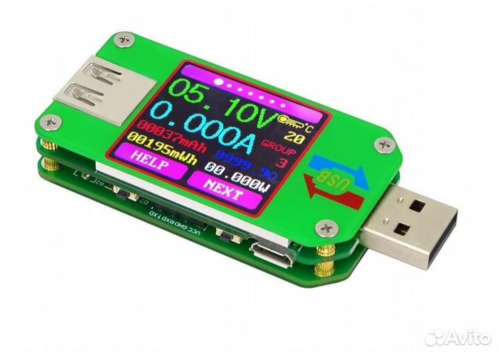 Тестер RuiDeng UM24C с Bluetooth