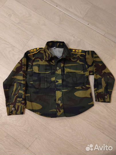Рубашка военная детская