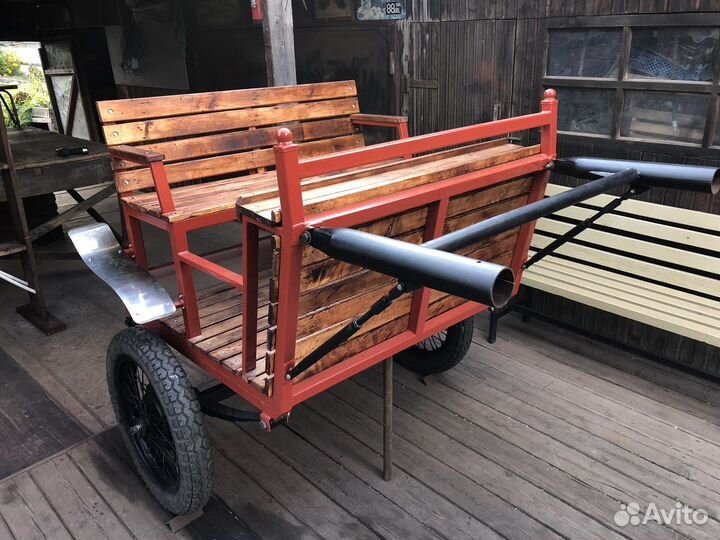 Телега одноосная