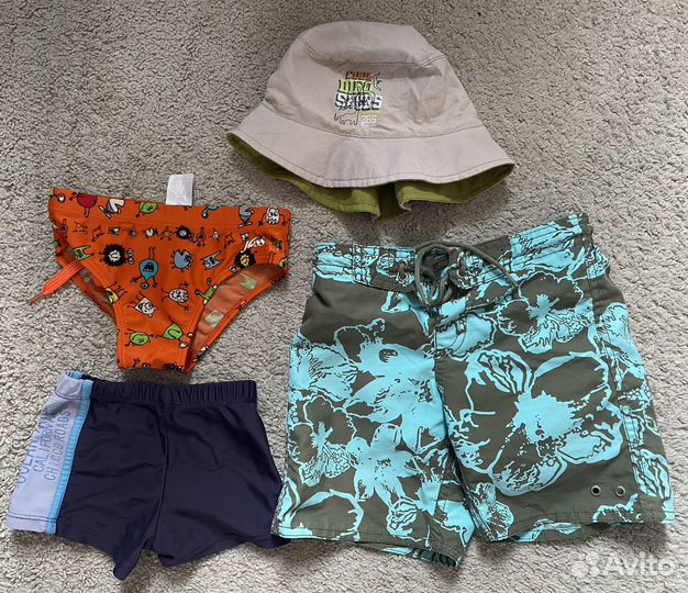 Вещи пакетом на мальчика 104-110