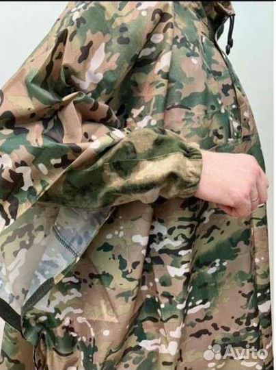 Пончо плащ-палатка дождевик мох,пиксель,мультикам