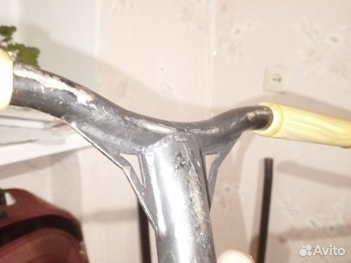 Руль фузион и грипсы дистрикт