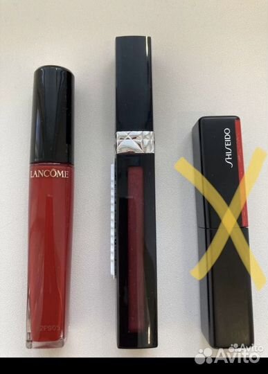Помада Lancome Dior Shiseido
