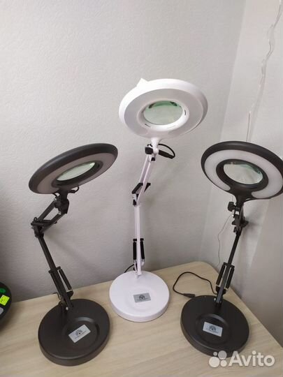 Лампы лупы настольные