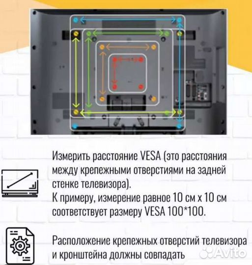 Кронштейн для телевизора на стену