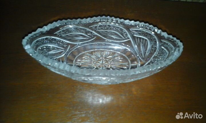 Хрустальная ладья, тарелка